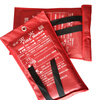 Customized 3m*3m car fire-extinguishing blanket life-saving fire blanket warehouse shopping mall 4S store fire certification national standard bagged 1.8m*1.8m*0.5mm