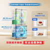 Rongsheng Cube 515 Machine Emperor Dual Purifier Dual System Automatic Ice Making French Multi-door Four-Door Thin Embedded Refrigerator Home First-Class Energy Efficiency Gray Active Sterilization Refrigerator Subsidy Dual Purifier Dual System + Automatic Ice Making