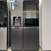 LG S651MB78B/88D/S653MEP87D double-door fully automatic large-capacity refrigerator with ice maker S653MEP87D Muyun black knock it out