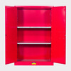 Baigang all-steel explosion-proof cabinet chemical safety cabinet flammable and explosive hazardous chemicals storage cabinet 90 gallon red thickened version