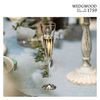 Wedgwood VeraWang True Love Follows Silver Champagne Pair Glass Goblet New Wedding True Love Follows Silver