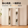 Jingdong Yunqi Bedroom Wardrobe Modern Simple Environmentally Friendly ENF Grade Storage Home Furniture Four Doors + Top Cabinet