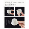 Magic Bean Shenghuo Disposable Kung Fu Tea Cup Small Rice Husk Tea Cup Small Tea Cup Tea Bowl Paper Cup Water Cup Rice Husk Kung Fu Tea Cup 5 bags 250 pieces