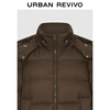 UR2025 new winter women's temperament retro hooded quilted pocket down jacket UWM150042