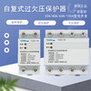 Yijin Electronics self-resetting over-under voltage delay protector automatic reset 220V2P40A63A80A100A 4P 80A bottom in and top out
