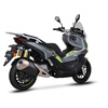 TEYIN TT250ADV fuel scooter long-distance motorcycle Loncin water-cooled engine cement gray 12-month interest-free