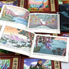 Classic of Mountains and Seas comic book color collector's edition (12 volumes) large square full-color picture classic nostalgic little book geography humanities mythology children's picture book Chinese enlightenment elementary school students extracurricular reading 6-9-12 years old audio companion reading