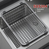 Zwilling German Seiko Quality Kitchen Sink Wash Basin Drain Basket 304 Stainless Steel 2025 New Household Fruit Drain Please contact customer service to check the size after measurement