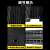 BAIGE bridge-type wire trough threshold pad double-sided slope pad along the slope line board cable protection speed bump step pad slot diameter 8*12