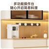 Jin Guilai solid wood sideboard against the wall integrated storage cabinet multi-functional living room home cream style arc wine cabinet cabinet customization A type 80*42*200 milk white + wood color