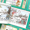 Nezha Naohai comic book color collector's edition (12 volumes) large square full-color picture classic nostalgic villain book Journey to the West Chinese classic mythology children's picture book primary school students extracurricular reading 6-14 years old comics audio companion reading