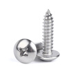 TMJD MISS304 stainless steel screws m4*16 self-tapping screws cross round head TA screws flat head CA self-tapping screws 304 round head TA screws m4*16