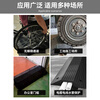 BAIGE bridge-type wire trough threshold pad double-sided slope pad along the slope line board cable protection speed bump step pad slot diameter 8*12