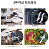 Tianyi self-locking nylon cable ties, cable management tape, host installation, gardening, cable desktop cable management, wire binding straps, white 5.6*300mm, 250 pieces