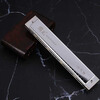 Guoguang imported gong harmonica, professional performance level polyphony, high-end accented C key, beginner entry level, professional performance level gift, 24-hole silver polyphony, high-end sound quality