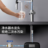 Submarine kitchen sink faucet pull-out sink hot and cold universal three-in-one water purifier faucet gun gray regular + purifier faucet
