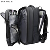 Bange airback one-click automatic vacuum compression backpack large capacity travel men's computer bag 3028-1 black