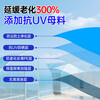 Greenhouse plastic film drip-free film greenhouse film plastic film po film thickened transparent longevity agricultural vegetable special film imported high light transmittance and anti-fog PO film 10S thick 8 meters wide 15 meters long