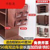 Hanchang hotel linen cart bag room work cart multi-functional thickened linen bag cleaning and storage 70 high 50 high double-sided cart cloth bag long surface 4 points bag brown