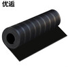 Youtu insulating mat power distribution room striped high-voltage insulating non-slip rubber mat insulating floor mat rubber rubber sheet Jingcang flash delivery flat thickness 3mm * length 10cm * width 10cm