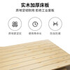 Jingdong Logistics Folding Sheet Single Bed Office Lunch Break Bed Camp Bed Hospital Home Accompanying Hard Board Bed Iron Bed Upgraded Thickened Solid Wood Reinforced 100cm