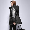 YAYA Parker Down Jacket Women's Mid-Length New Style Winter Hooded Fashionable Comfortable Versatile Slim Slim Commuting Warm Jacket