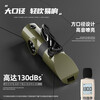 Minggu Whistle 7-in-1 Multifunctional High Frequency Boom Life-saving Whistle Nuclear-Free Outdoor Camping Emergency Compass Survival Whistle