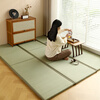 He Jiagong Japanese-style straw mat, rush mat, coconut palm floor mat, heated tatami mat, custom-made brown mat, custom-made stepping rice kang mat, 1.5 cm Japanese-style natural binocular rush mat