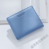 Yunfan (YUNFAN) small wallet women's short 2025 new student all-in-one cute coin purse multi-card slot simple wallet trendy blue