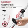 Delixi electrical mechanical distance measuring wheel holding ruler wheel distance meter meter roller household measuring wheel ruler 100CM