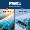 Greenhouse plastic film drip-free film greenhouse film plastic film po film thickened transparent longevity agricultural vegetable special film imported high light transmittance and anti-fog PO film 10S thick 8 meters wide 15 meters long
