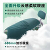 Racing pigeon electric light motorcycle Ruili 115KM long-range 72V32Ah lead-acid battery high-power high-end battery car for women high-looking commuter electric car pearlescent green