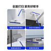 Baojiajie face towel flat mop width 24cm pole length 120cmXE01-1 household one-mop hand-free cloth mop