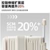 Semir luggage new style side-opening cover large deep compartment trolley case multi-functional expandable PC suitcase password box boarding case white purple large deep compartment + shock-absorbing brake wheel 20 inches PC material + expandable box