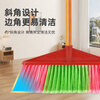 Fuxi wood hard bristled plastic broom wholesale household outdoor sanitation sweeping broom school cleaning broom head 5 pack