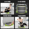 SUOWEISI sit-ups, lazy abdominal machine, household abdominal curling aid, abdominal muscle training, slimming belly, abdominal tightening, sports and fitness equipment, standard model_without armrests_black and red