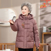 Yaya (YAYA) middle-aged and elderly grandmothers and elderly down jackets winter clothes for women 2025 new style medium and long mother's thickened foreign style warm jacket