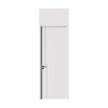 Qixuan home wooden door bedroom door interior door set door wooden composite low carbon paint-free simple door custom size interior door can have bright window/lintel/consult customer service