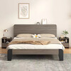 Solid wood bed 1.5mx2m bed rental master bedroom home double bed solid wood color single bed 1500mm*2000mm