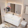 Braid Oak Smart Beauty Bathroom Cabinet Combination Bathroom Washstand Washbasin Cabinet Combination 80 Beauty Smart Arc Mirror Cabinet
