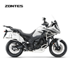 ZONTES 2026 new model 703F 19-inch Brembo caliper three-cylinder water-cooled 699cc ADV motorcycle bright silver (low version)