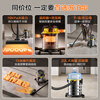 Supor bucket vacuum cleaner handheld household large suction 20L dry and wet blowing three-use stainless steel industrial wasteland cleaning equipment commercial carpet pet high-power wired bucket suction 73S