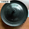 Korean-style cast iron pot lid barbecue grill with handle commercial enamel-coated baking pan traditional pork belly pot lid grill pan with handle cast iron pot lid grill pan 46cm