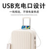 Xiaomi Xiaoai Ecological Chain Series Suitcase of the same style, new trolley case, password box, universal wheel student suitcase, 218 milk white single box, ready for immediate delivery, 20 inches, direct boarding, suitable for 1-2 days of travel