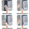 Mileqi windproof tape for door and window gaps without leaving any glue to seal the window artifact. Winter seal strip to prevent wind leakage and warm film. Seamless waterproof and cold-proof film. 50mm wide * 50 meters long. Silver 1 roll.