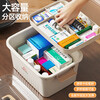 Purchased over 10,000 times, household medicine storage box, medicine box, family large size medicine first aid multi-layer classification, portable storage box - large size 30*22*16cm