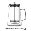Heat-resistant French Press Pot Double-layered Coffee Pot Household Coffeeware Filter Sharing Pot Filter Glass Pot Transparent High Borosilicate Glass White Box 1000ML Trapezoid French Press Pot