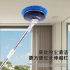 He Jiagong German Electric Window Cleaning Robot Glass Cleaning Mop Artifact Fully Automatic Home Ceiling Window Mopping Floor Cleaning Royal Green + Front Scraper + Telescopic Rod + 360 Rotation
