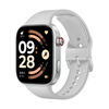 Xiaomi (MI) REDMI Watch 6 Bright Moon Silver State Subsidy ThePaper OS 3 Heart Rate and Blood Oxygen Monitoring Bluetooth Call Redmi Watch 6 Smart Watch Xiaomi Auto