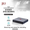 JBLV Voice of Berlin high-end new small portable disc reader DVD player home connected TV disc VCD disc player disc CD player can be connected to TV projection luxury black